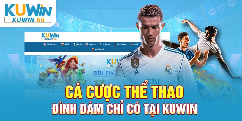 Cá cược thể thao đình đám chỉ có tại Kuwin